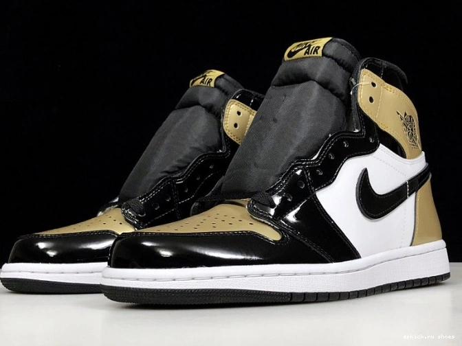 Rep Jordan Toe Air 861428-007 1 Glod High Retro 0811